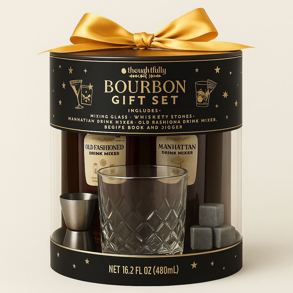 🎩 Bourbon Gentleman Gift Set (No Alcohol)