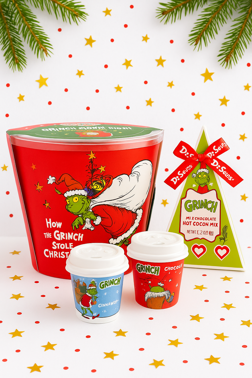 💚 GRINCH MOVIE NIGHT ПОДАРОЧНЫЙ НАБОР