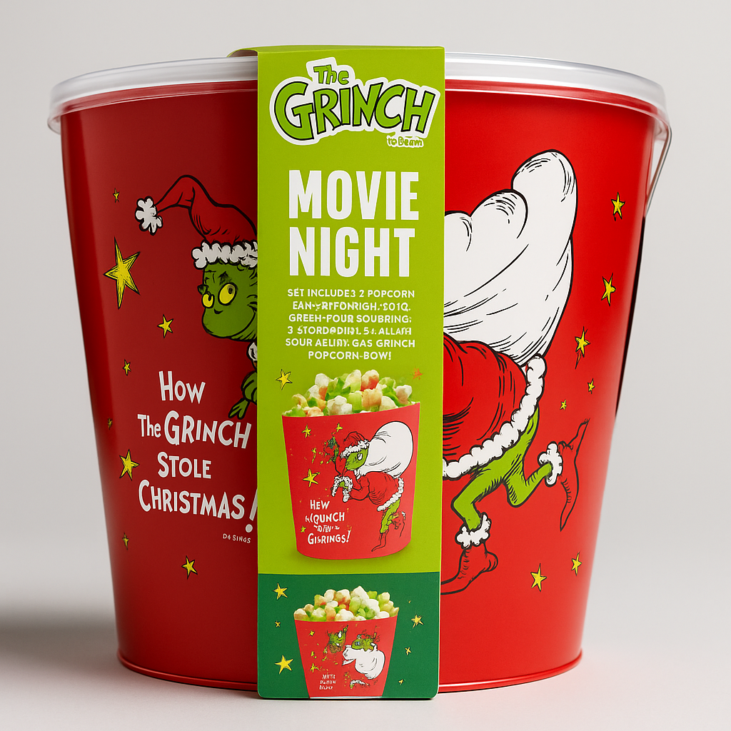💚 GRINCH MOVIE NIGHT ПОДАРОЧНЫЙ НАБОР