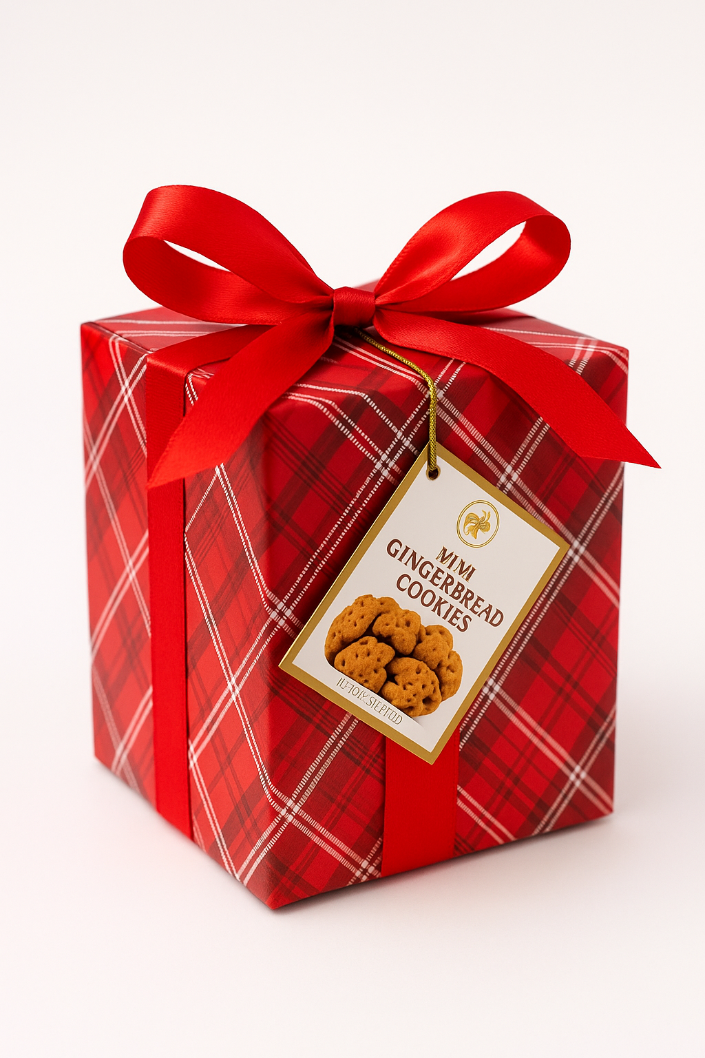 Mini Gingerbread Cookies (Holiday Gift Box)